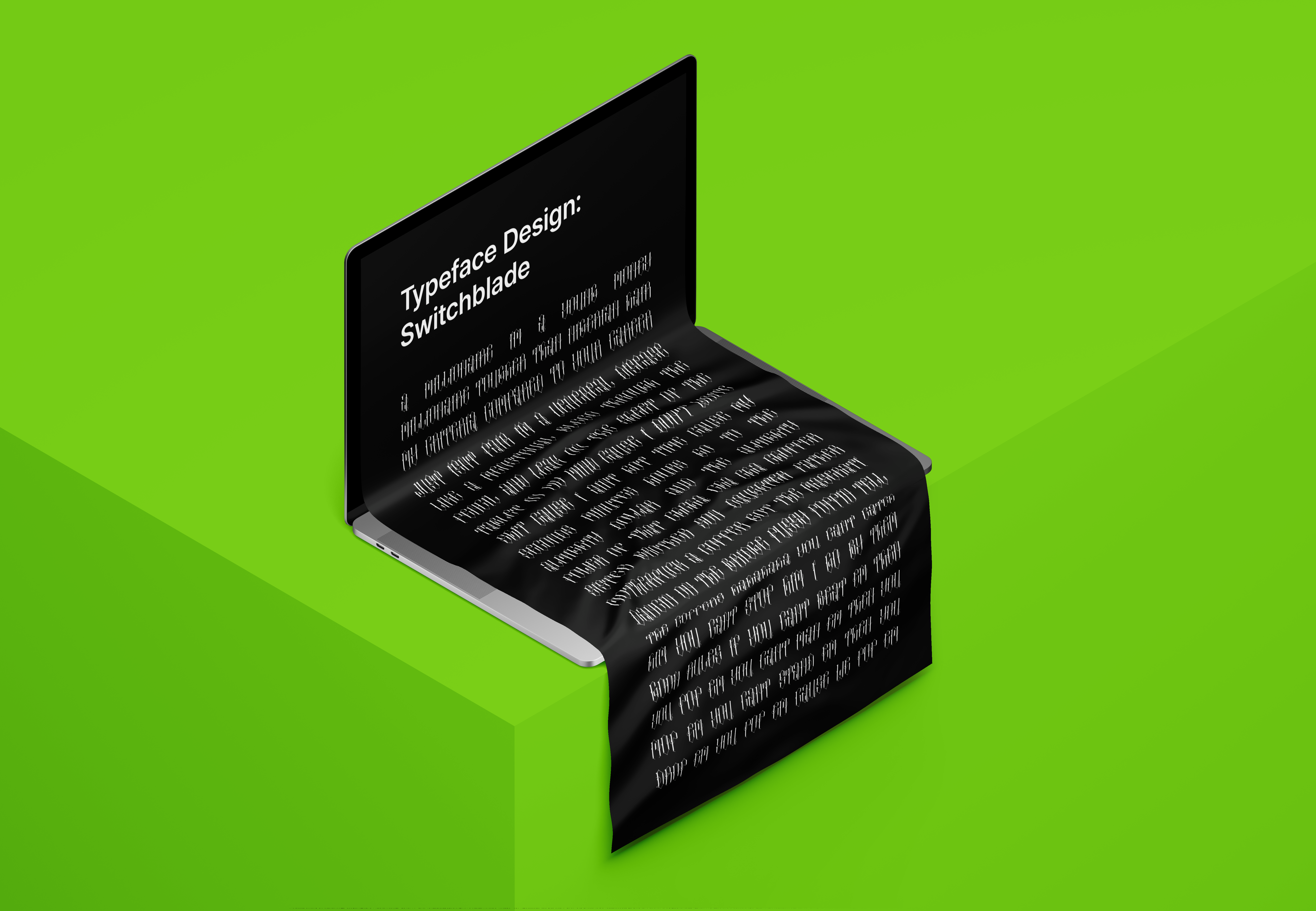 Typeface Design: Switchblade